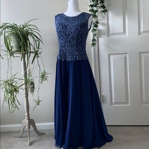 Cameron Blake beaded gown size 8 petite/short